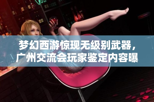 梦幻西游惊现无级别武器，广州交流会玩家鉴定内容曝光