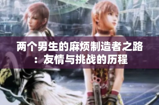两个男生的麻烦制造者之路：友情与挑战的历程
