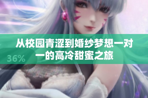 从校园青涩到婚纱梦想一对一的高冷甜蜜之旅