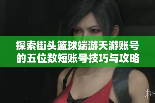 探索街头篮球端游天游账号的五位数短账号技巧与攻略