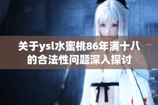关于ysl水蜜桃86年满十八的合法性问题深入探讨