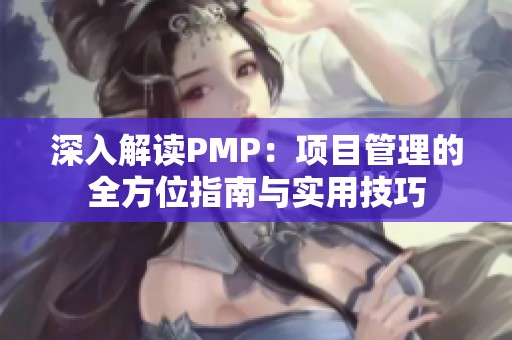 深入解读PMP：项目管理的全方位指南与实用技巧