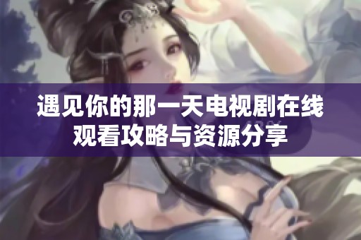 遇见你的那一天电视剧在线观看攻略与资源分享