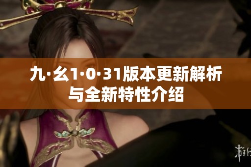 九·幺1·0·31版本更新解析与全新特性介绍