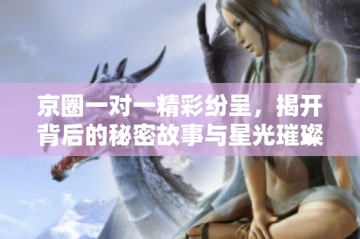 京圈一对一精彩纷呈，揭开背后的秘密故事与星光璀璨的瞬间