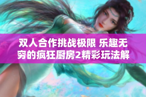 双人合作挑战极限 乐趣无穷的疯狂厨房2精彩玩法解析