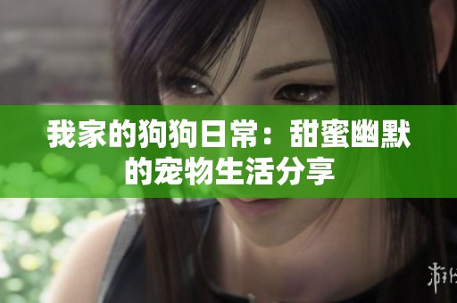 我家的狗狗日常：甜蜜幽默的宠物生活分享