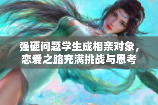 强硬问题学生成相亲对象，恋爱之路充满挑战与思考